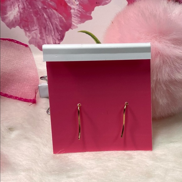 NEW KATE SPADE GOLD PAVE DROP EARRINGS - Picture 6 of 6